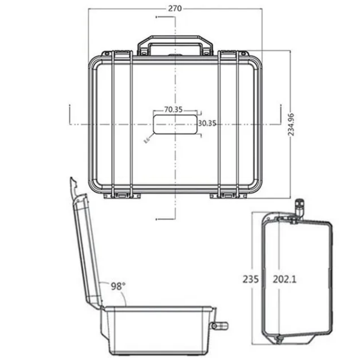 Valigetta Rigida Impermeabile, - Fish Finder Case recensione e prezzo
