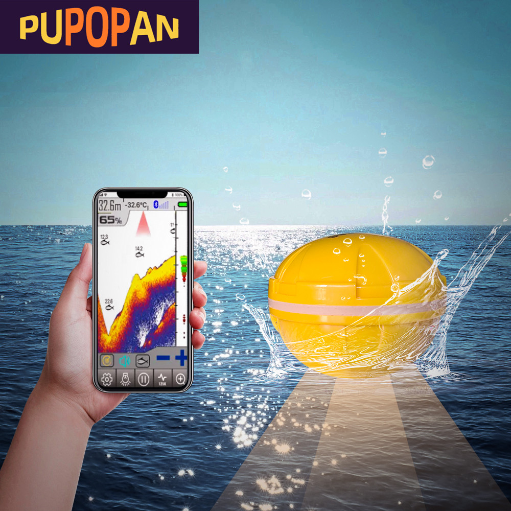 PUPOPAN 100M Brand New Smart P - Fish Finder Transducer recensione e prezzo
